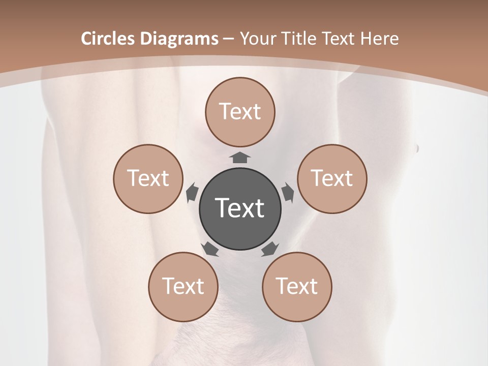 A Man Holding His Back In Pain Powerpoint Presentation PowerPoint Template