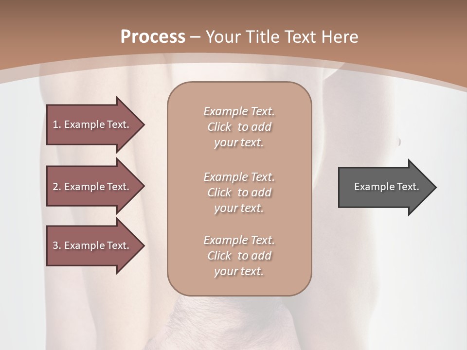 A Man Holding His Back In Pain Powerpoint Presentation PowerPoint Template