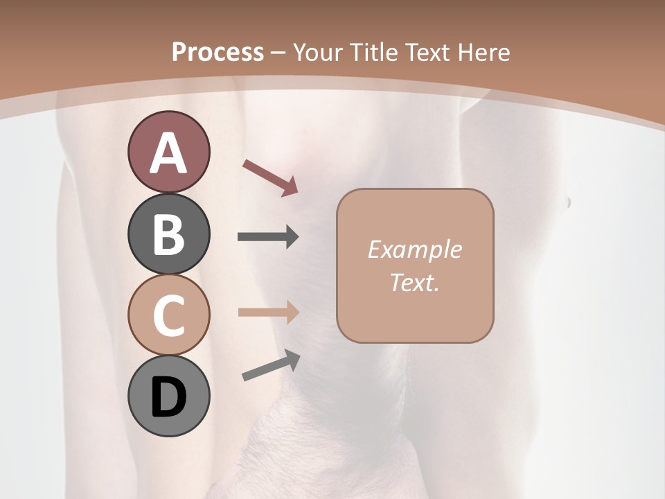 A Man Holding His Back In Pain Powerpoint Presentation PowerPoint Template