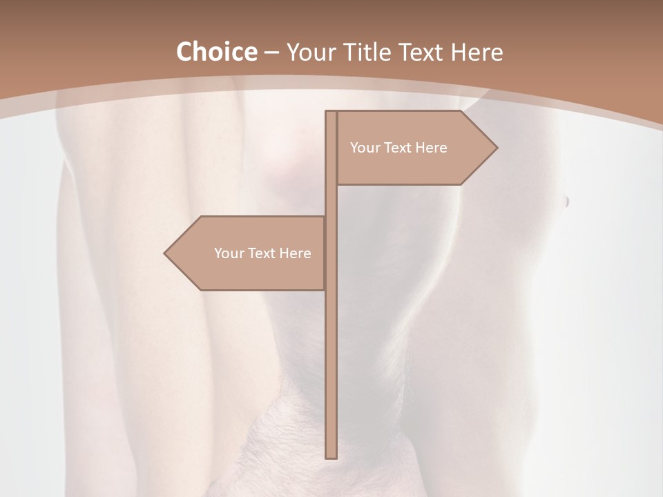 A Man Holding His Back In Pain Powerpoint Presentation PowerPoint Template