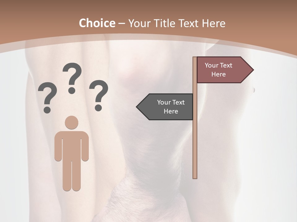 A Man Holding His Back In Pain Powerpoint Presentation PowerPoint Template