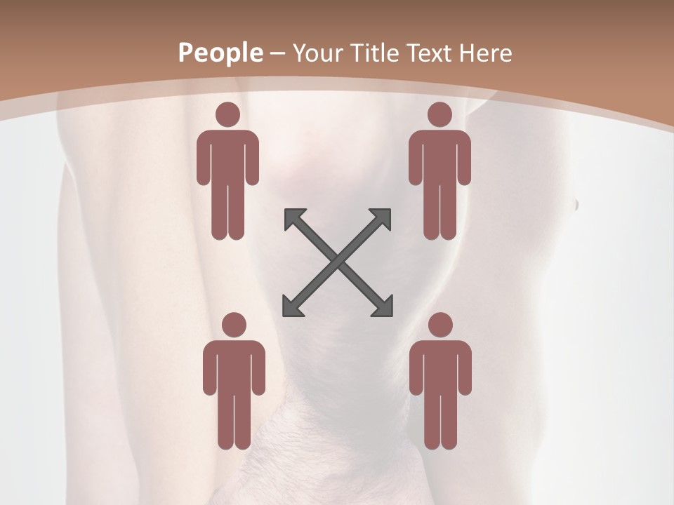 A Man Holding His Back In Pain Powerpoint Presentation PowerPoint Template