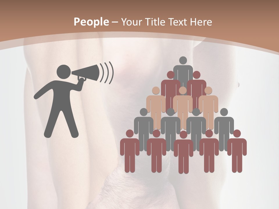 A Man Holding His Back In Pain Powerpoint Presentation PowerPoint Template