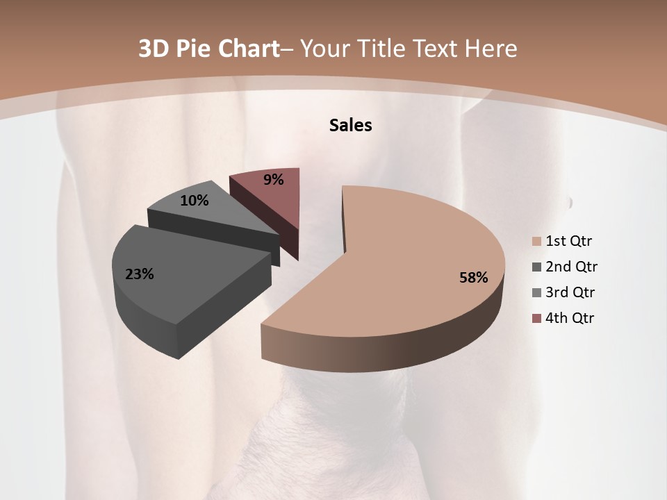 A Man Holding His Back In Pain Powerpoint Presentation PowerPoint Template