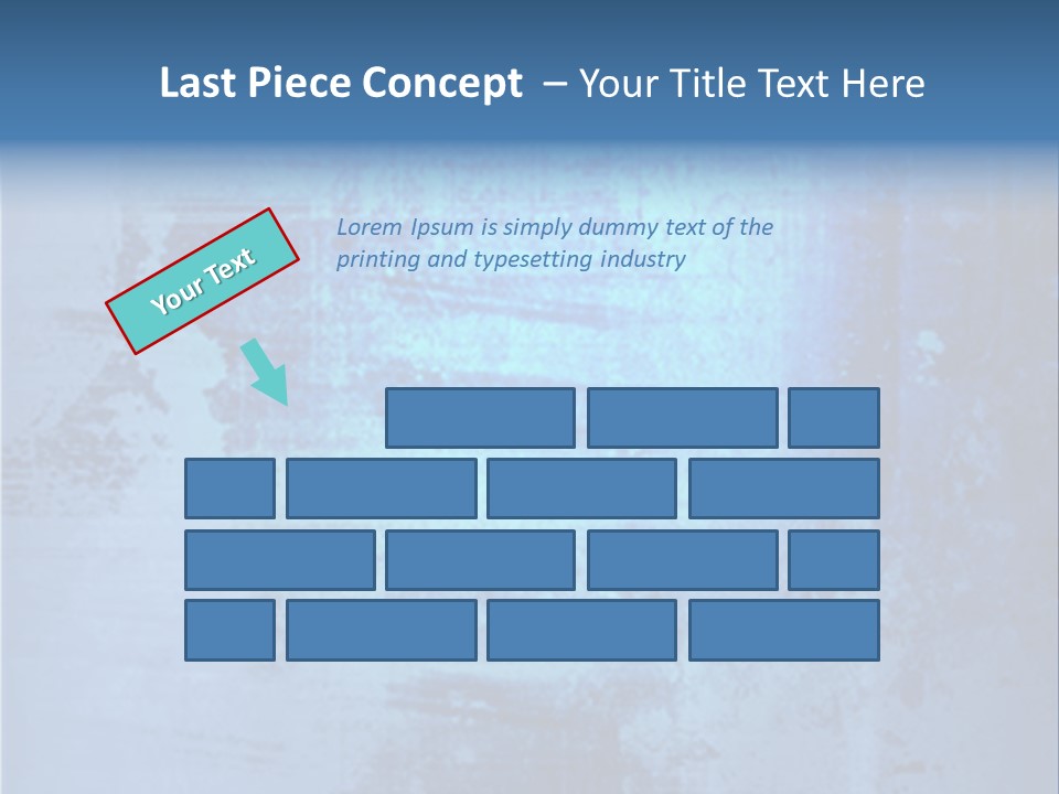 Large Grunge Textures And Backgrounds - Perfect Background With Space For Text Or Image PowerPoint Template