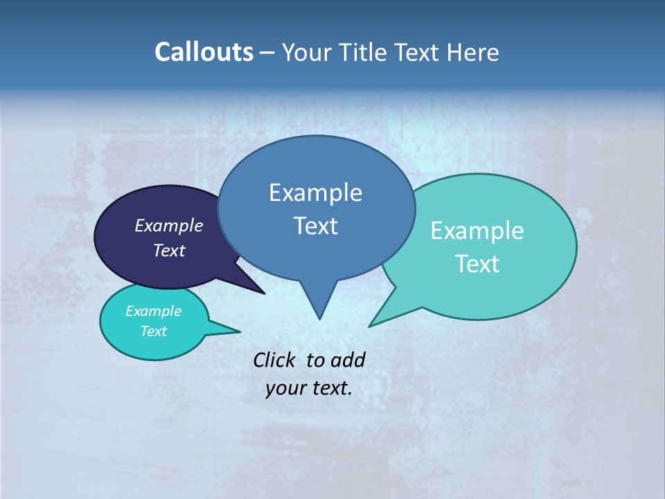 Large Grunge Textures And Backgrounds - Perfect Background With Space For Text Or Image PowerPoint Template