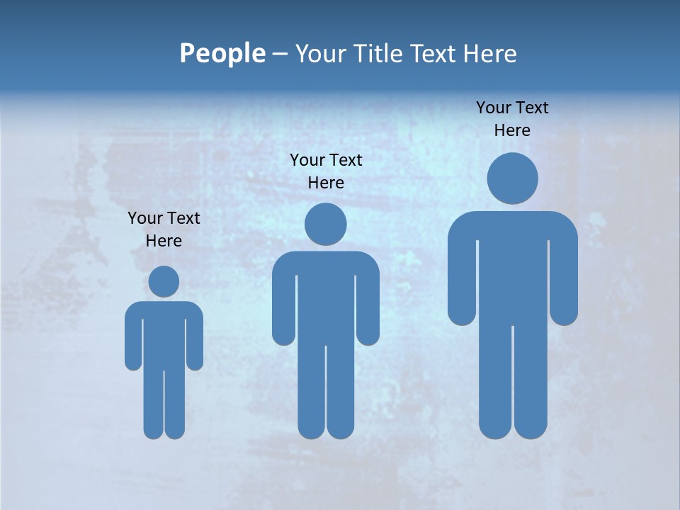 Large Grunge Textures And Backgrounds - Perfect Background With Space For Text Or Image PowerPoint Template