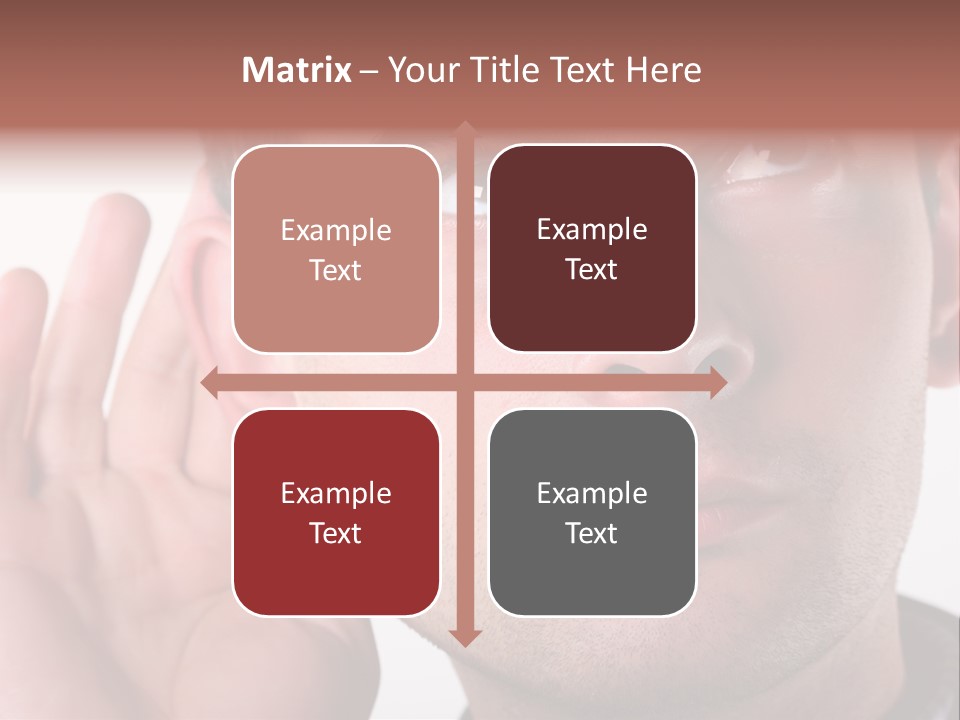 Listen Man PowerPoint Template