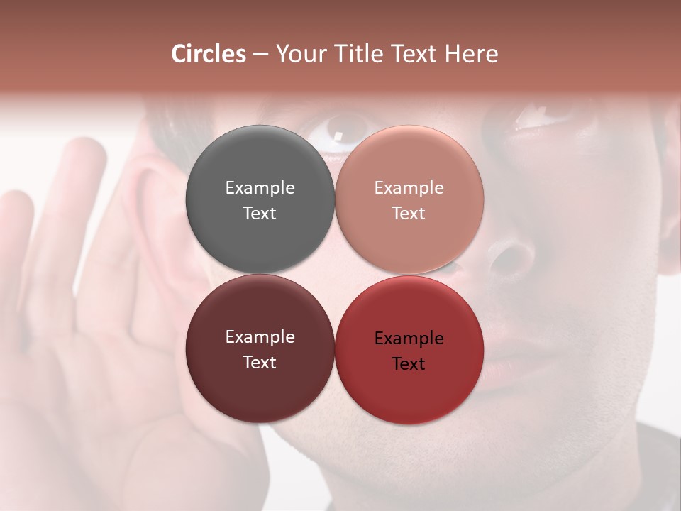 Listen Man PowerPoint Template