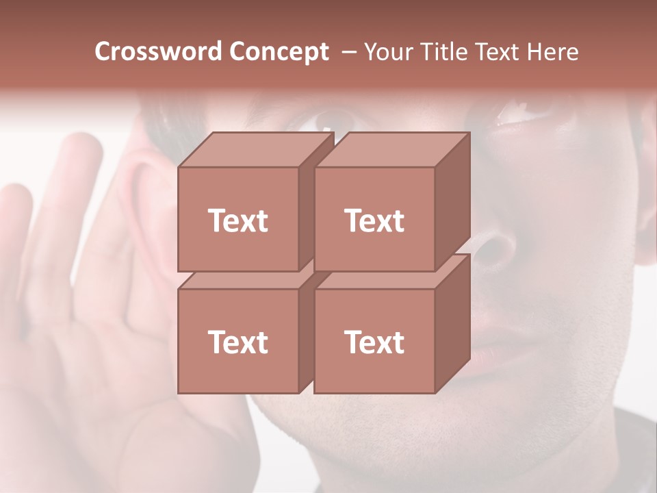 Listen Man PowerPoint Template