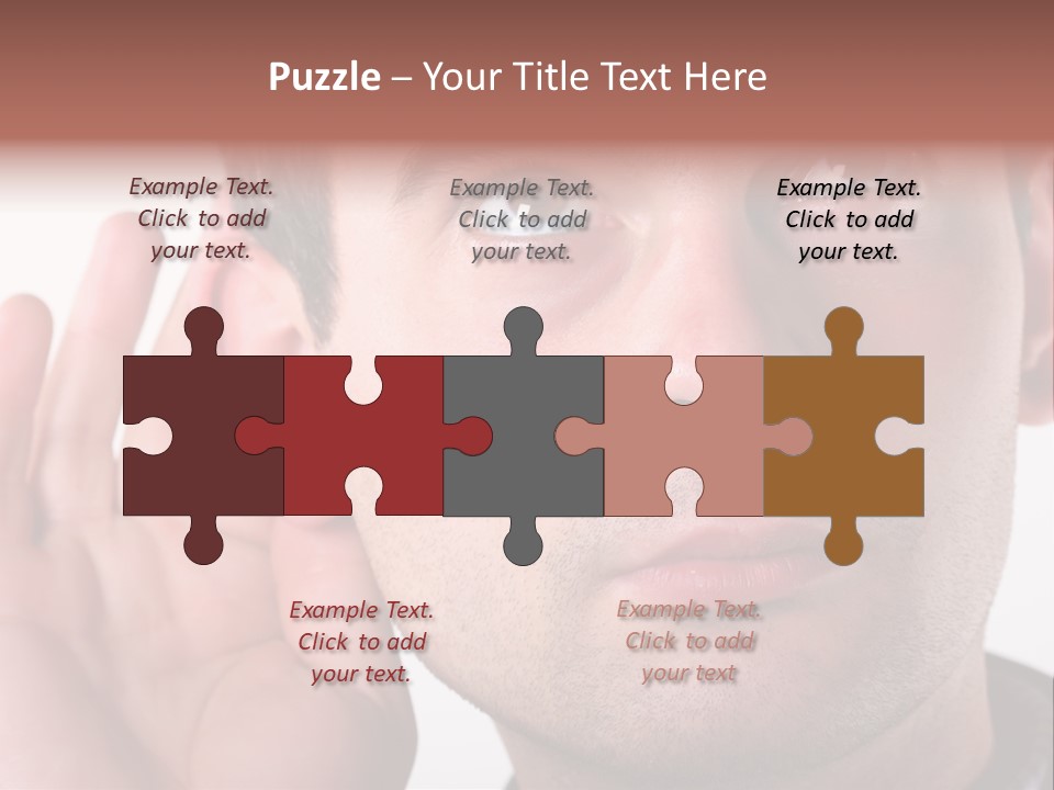 Listen Man PowerPoint Template