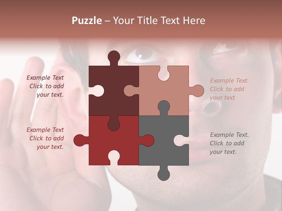 Listen Man PowerPoint Template