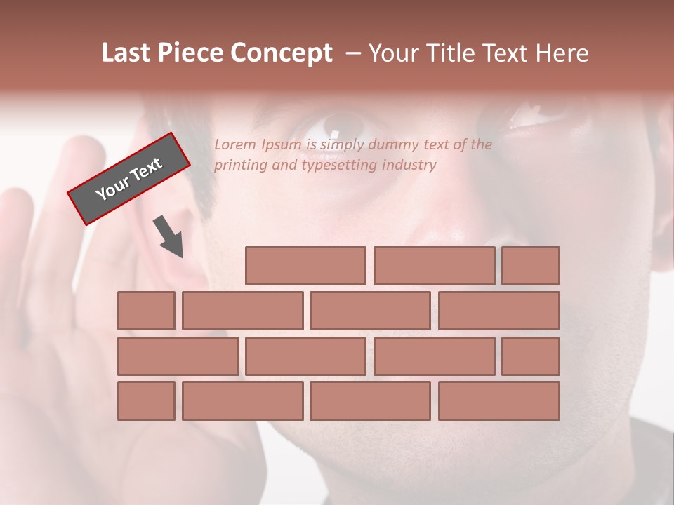 Listen Man PowerPoint Template