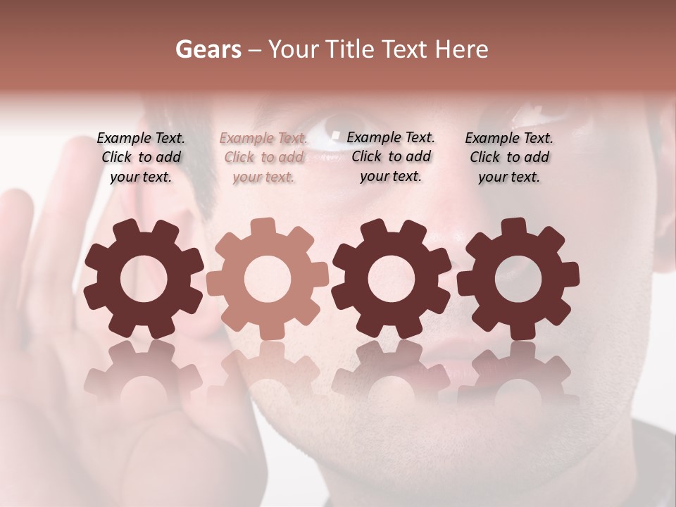 Listen Man PowerPoint Template