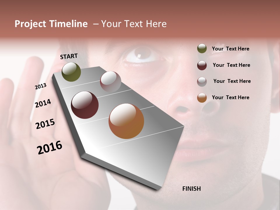 Listen Man PowerPoint Template