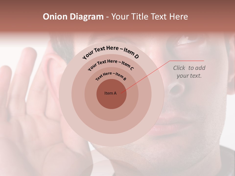 Listen Man PowerPoint Template