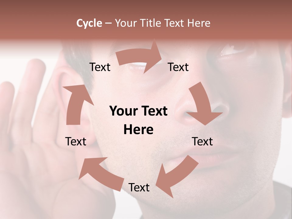 Listen Man PowerPoint Template