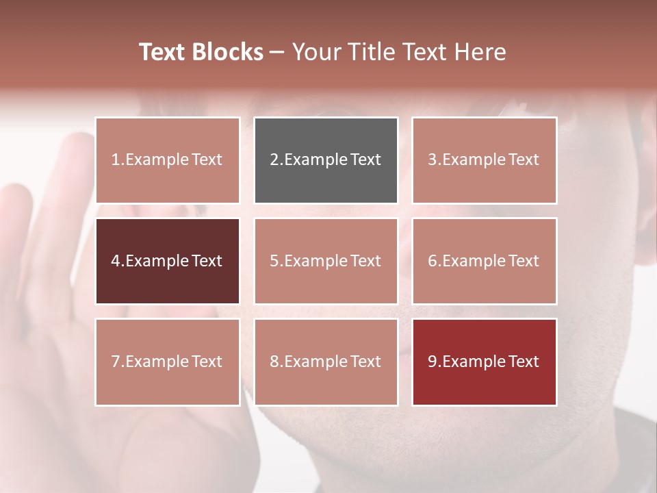 Listen Man PowerPoint Template