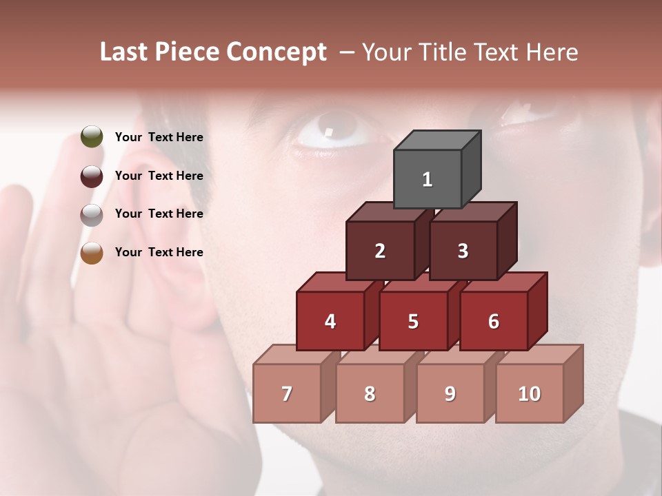 Listen Man PowerPoint Template