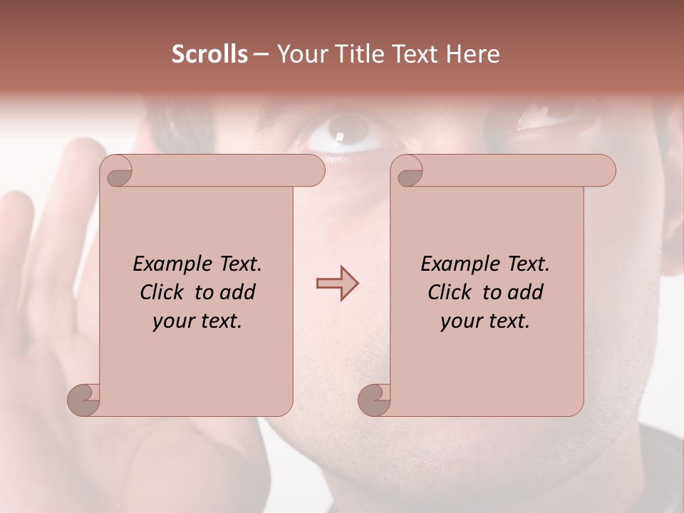 Listen Man PowerPoint Template