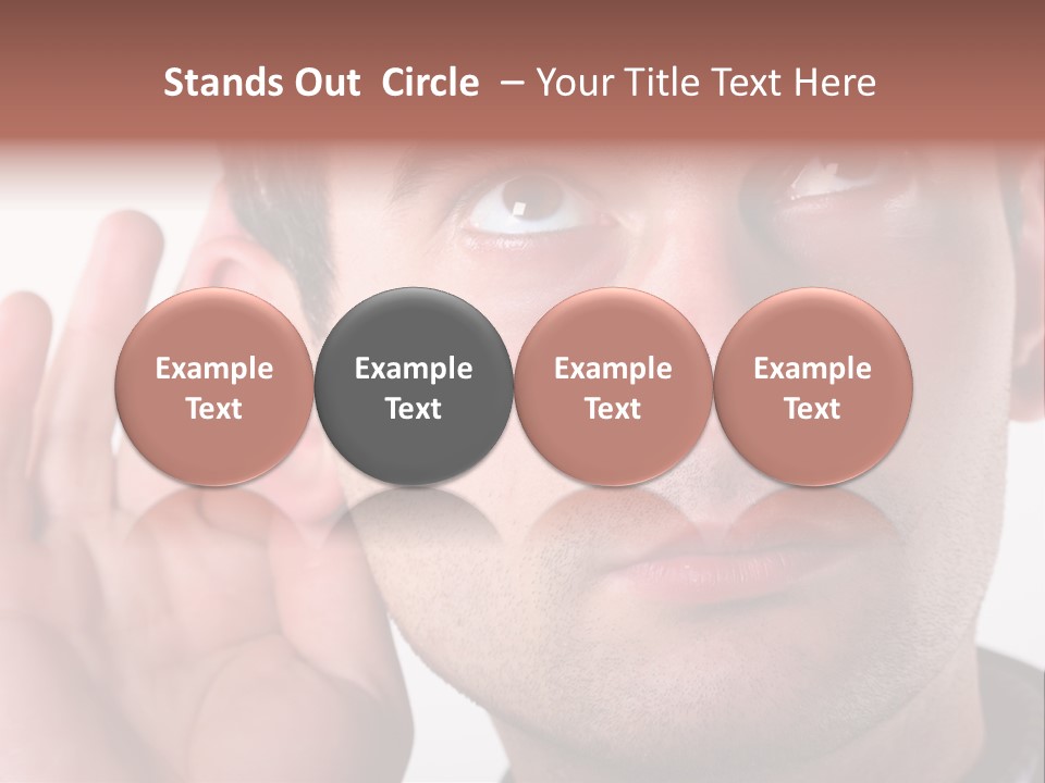 Listen Man PowerPoint Template