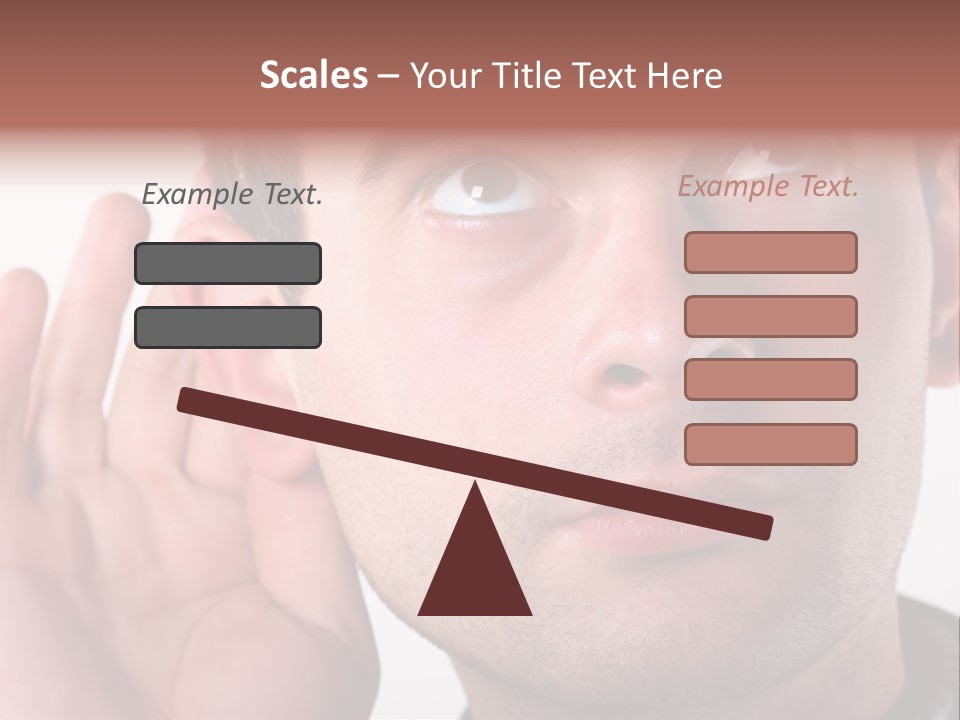 Listen Man PowerPoint Template