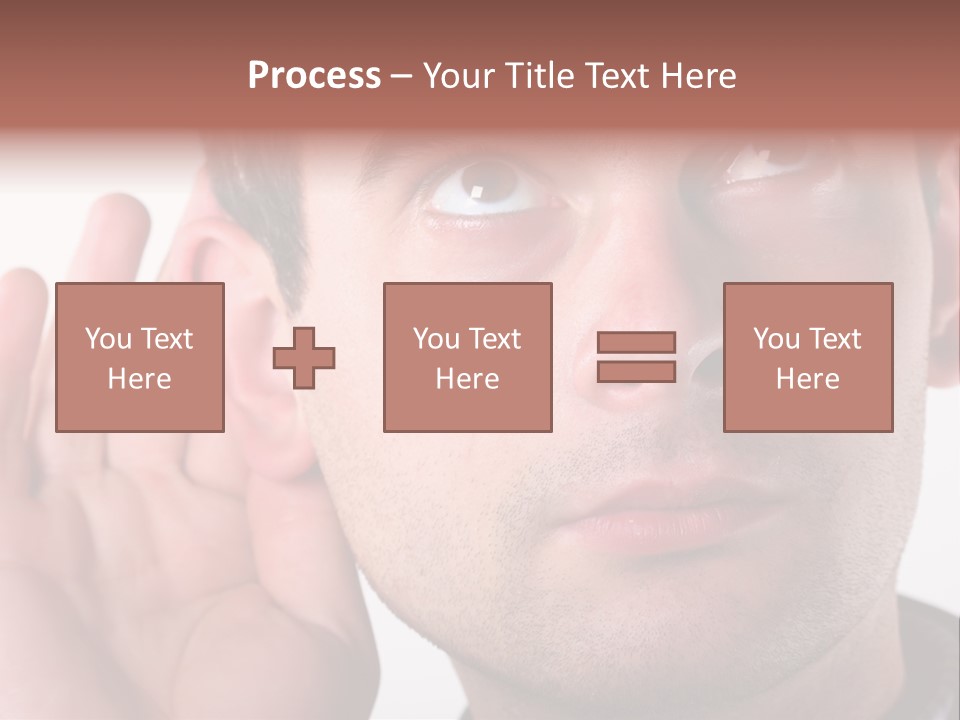 Listen Man PowerPoint Template