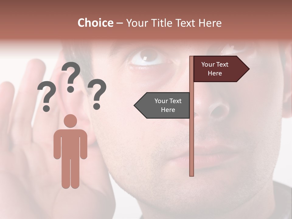 Listen Man PowerPoint Template