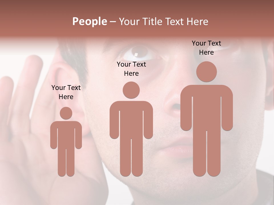 Listen Man PowerPoint Template