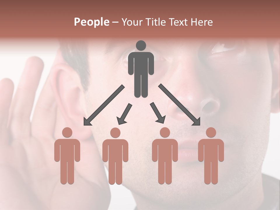 Listen Man PowerPoint Template