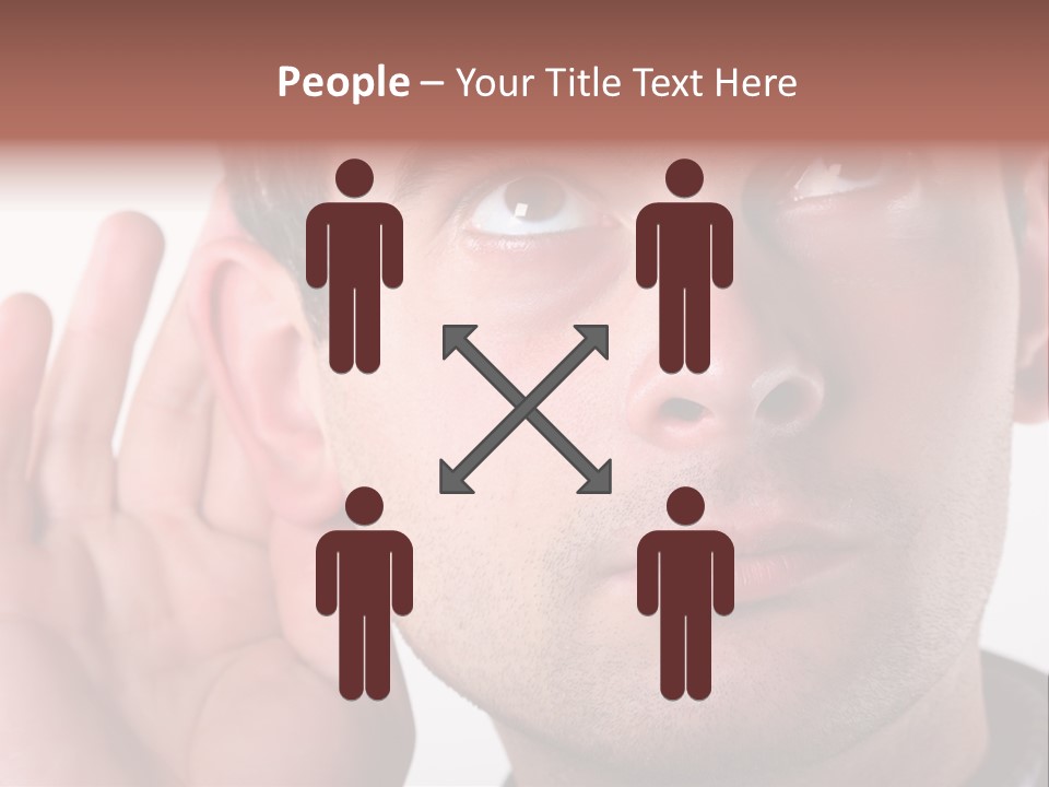 Listen Man PowerPoint Template