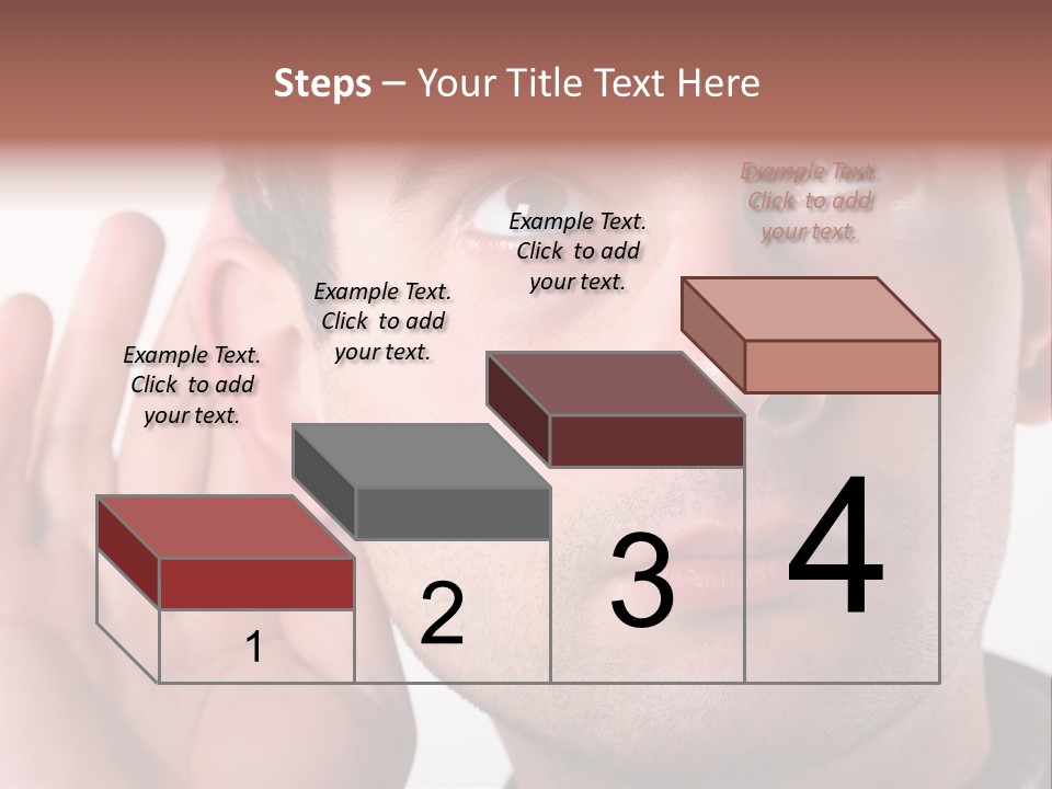 Listen Man PowerPoint Template