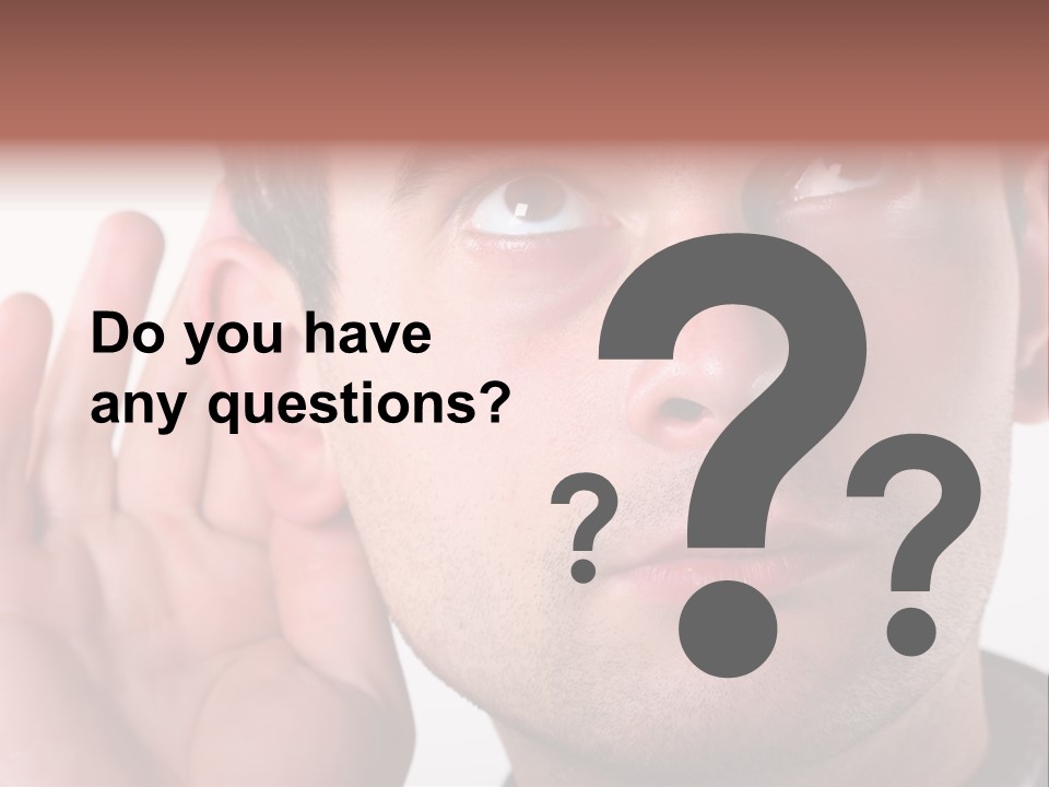 Listen Man PowerPoint Template