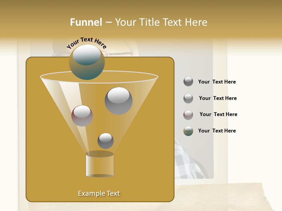 Polariod With Masking Tape. PowerPoint Template