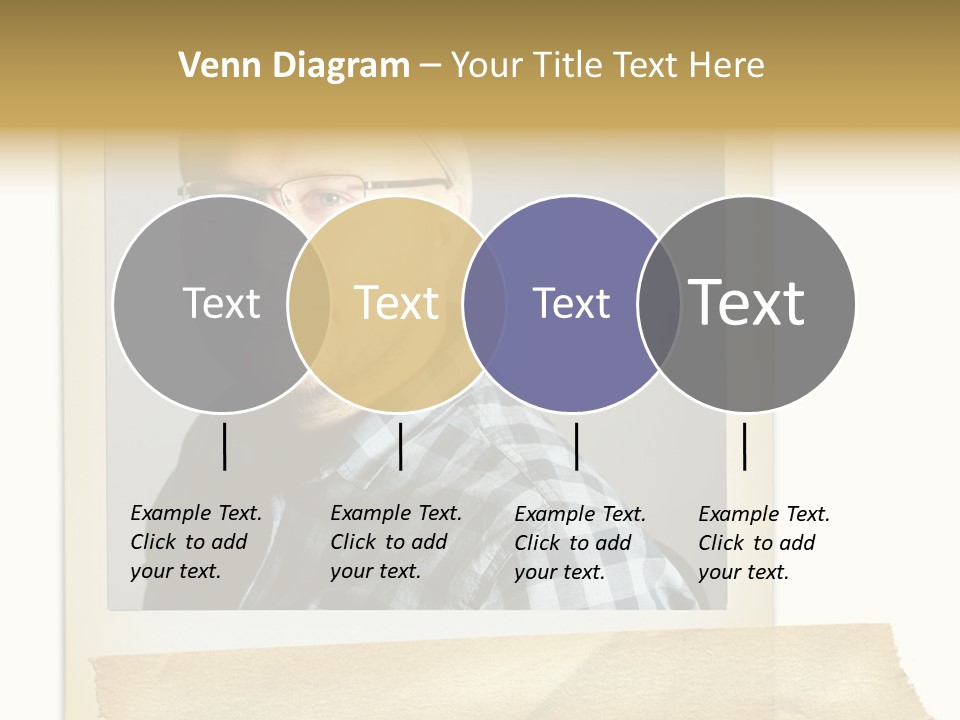 Polariod With Masking Tape. PowerPoint Template