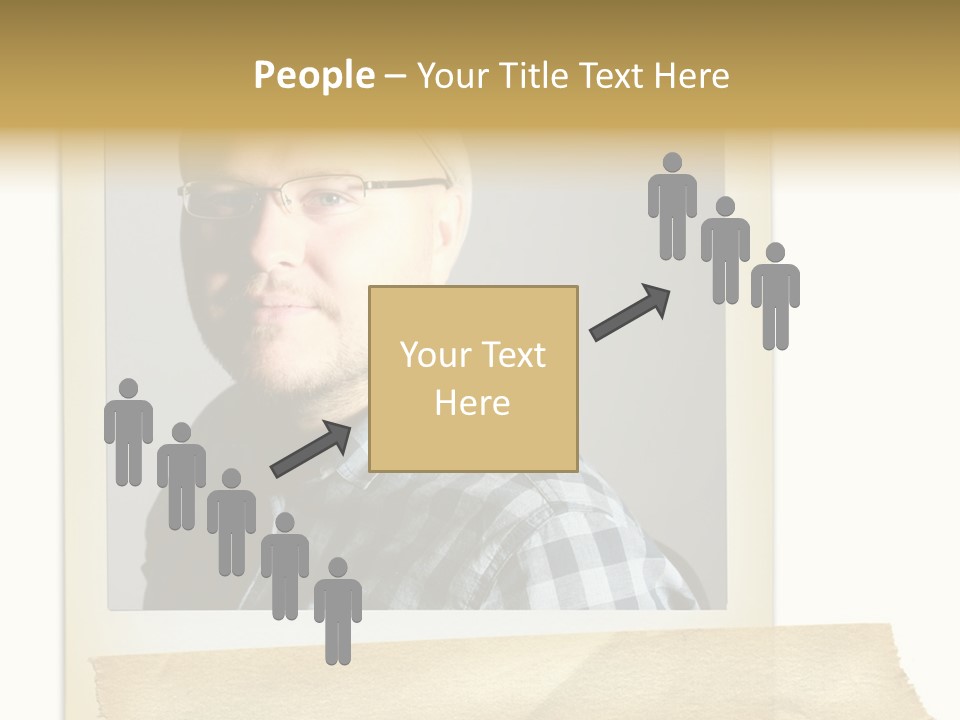 Polariod With Masking Tape. PowerPoint Template