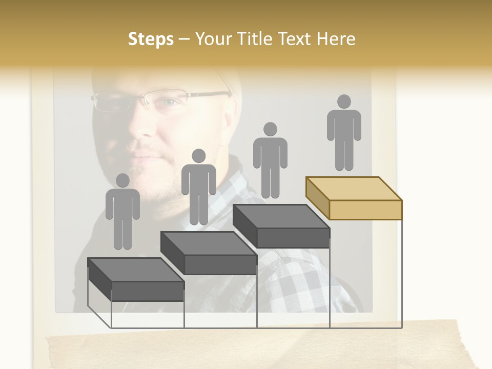 Polariod With Masking Tape. PowerPoint Template
