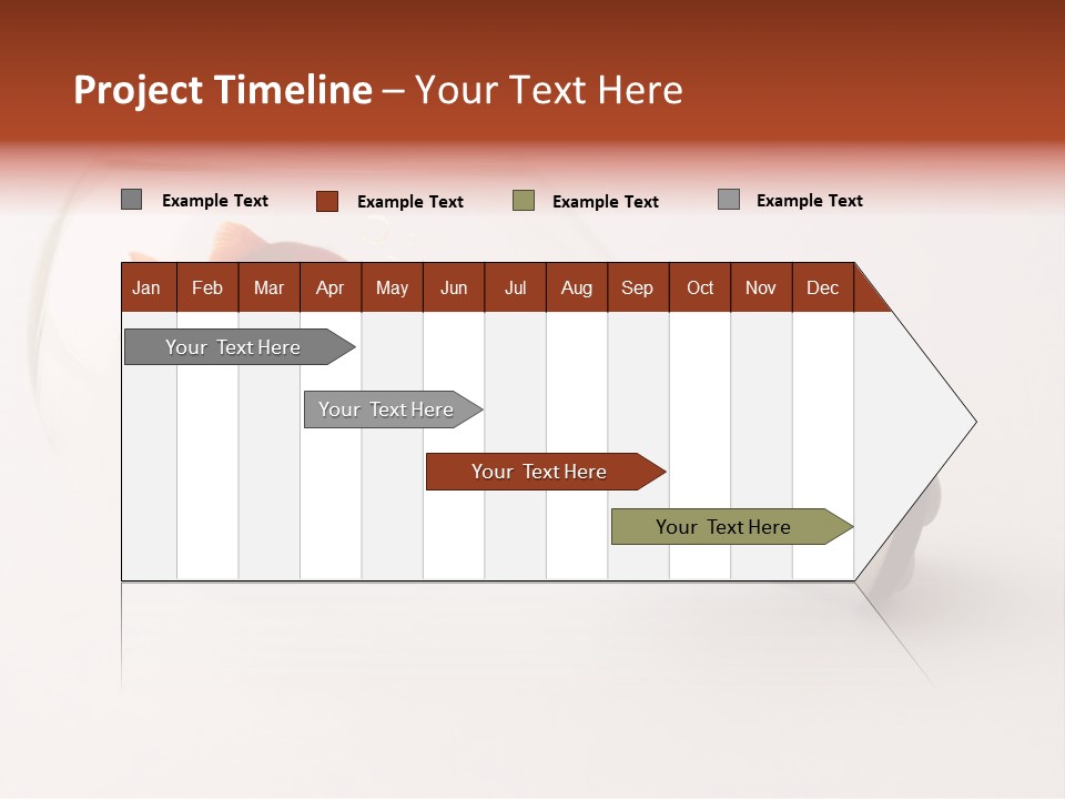 Goldfish Trapped Inside A Lightbulb Blowing Bubbles PowerPoint Template
