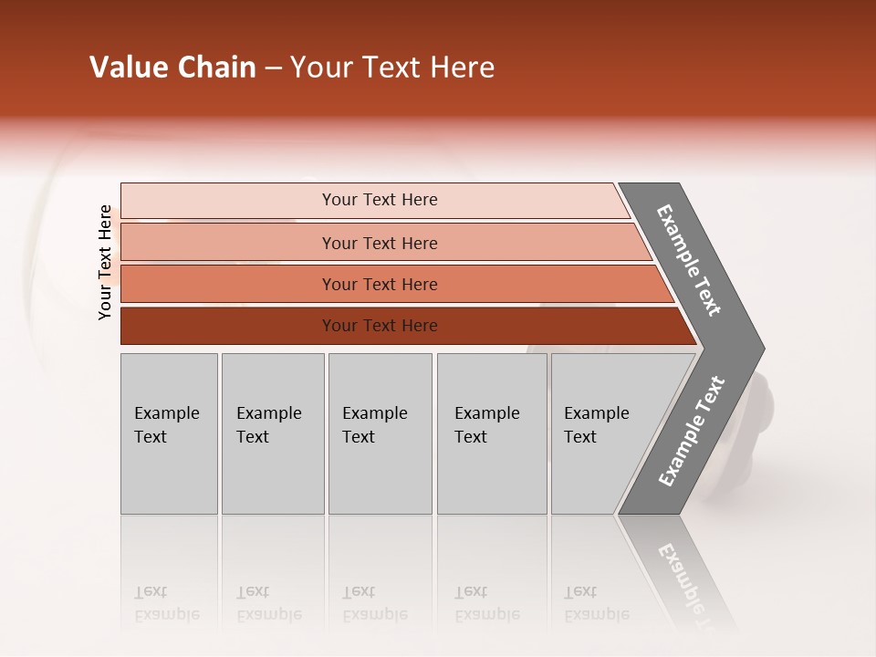 Goldfish Trapped Inside A Lightbulb Blowing Bubbles PowerPoint Template