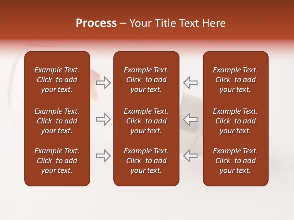 Goldfish Trapped Inside A Lightbulb Blowing Bubbles PowerPoint Template