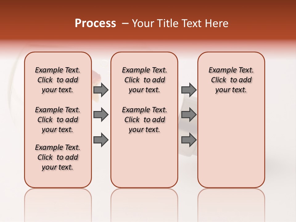 Goldfish Trapped Inside A Lightbulb Blowing Bubbles PowerPoint Template