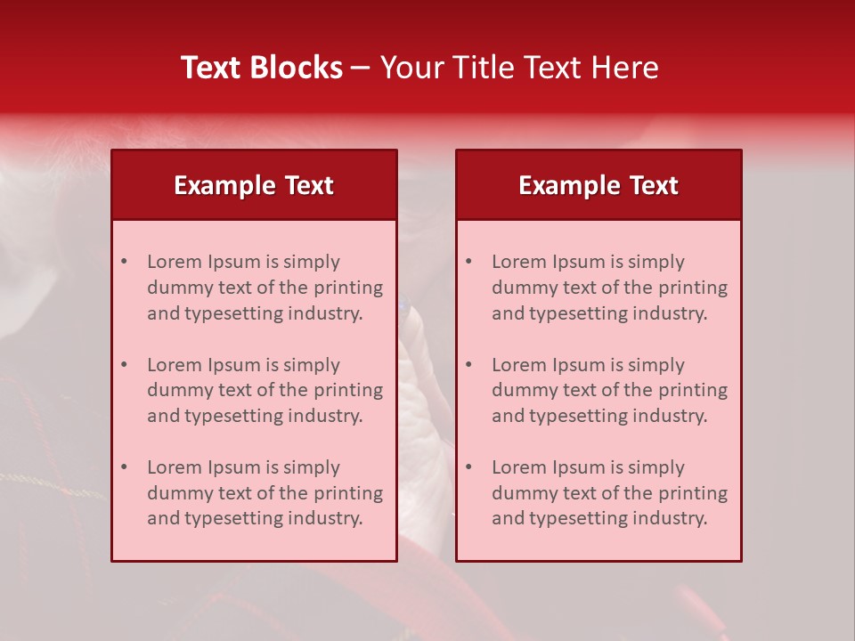 Elderly Woman On Phone PowerPoint Template
