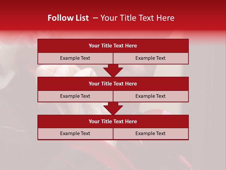 Elderly Woman On Phone PowerPoint Template