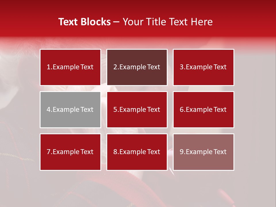 Elderly Woman On Phone PowerPoint Template