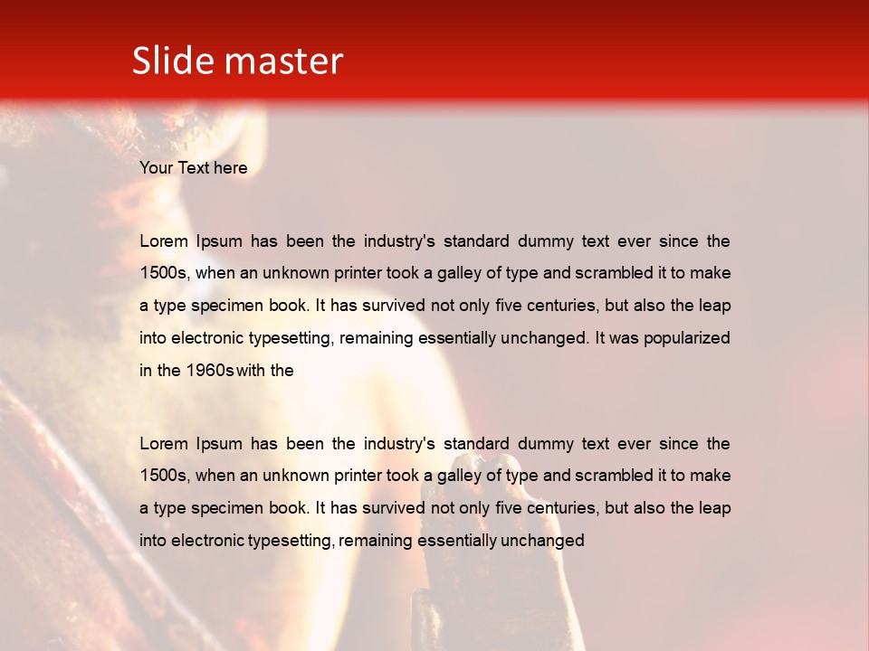 Buddha Statue With Very Shallow Dof. PowerPoint Template