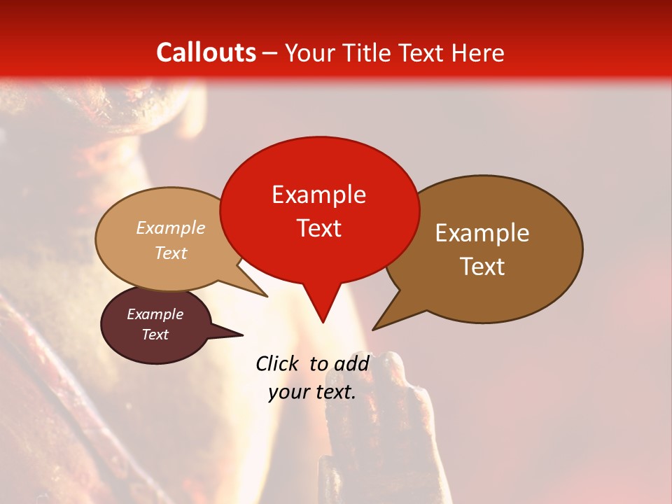 Buddha Statue With Very Shallow Dof. PowerPoint Template