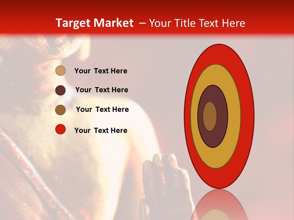 Buddha Statue With Very Shallow Dof. PowerPoint Template