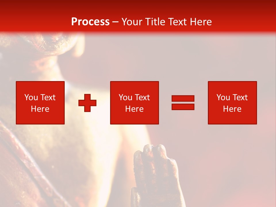 Buddha Statue With Very Shallow Dof. PowerPoint Template