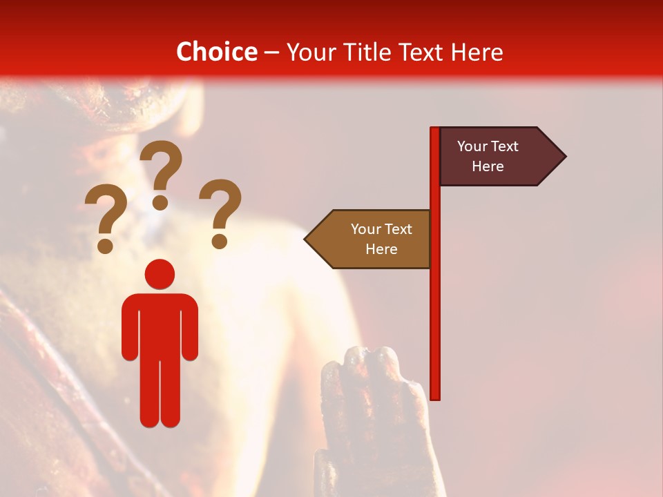 Buddha Statue With Very Shallow Dof. PowerPoint Template