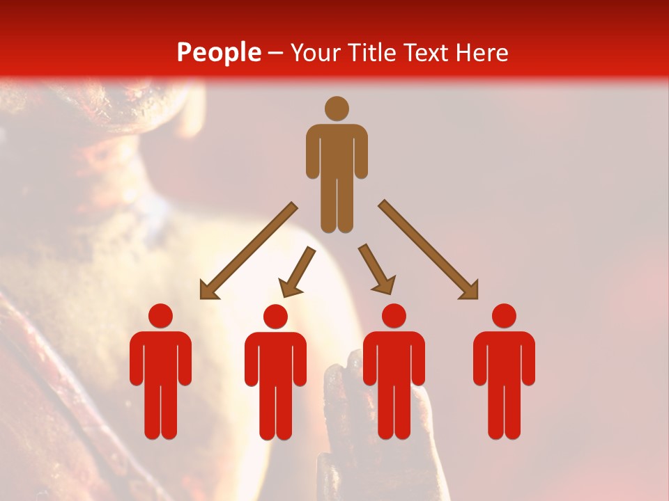 Buddha Statue With Very Shallow Dof. PowerPoint Template